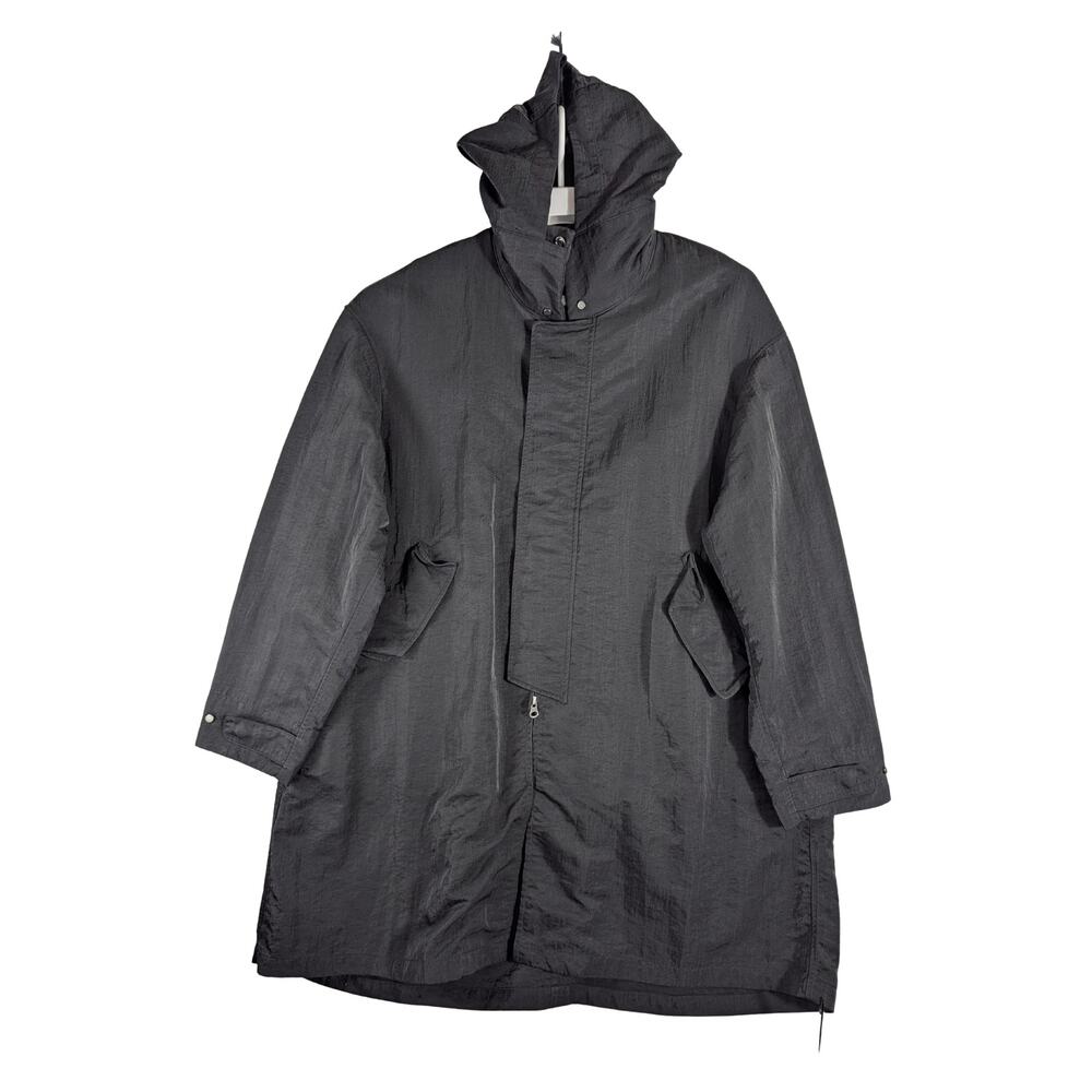 Saturdays New York City WYCKOFF Black Mock Neck Parka Jacket Men’s Size Medium